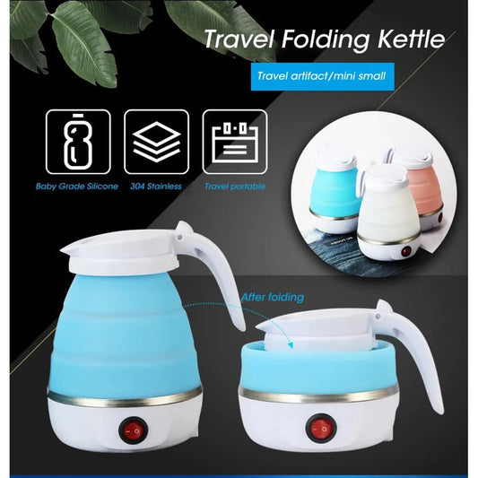 portable, foldable electric kettle