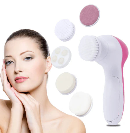 5 in 1 Electric Face Cleaning Brush Wash Face Machine